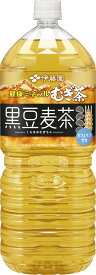 【モバイルユーザー限定先着最大3900円OFF】【送料無料】伊藤園 健康 ミネラルむぎ茶 黒豆麦茶 2000ml 2L×2ケース/12本カフェインゼロ お茶 麦茶