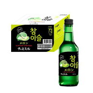 【送料無料】眞露 JINRO チャミスル メロン 360ml 20本【一部地域送料無料対象外】