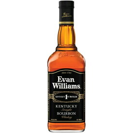 エヴァン ウィリアムス ブラックラベル 43度 750ml [並行輸入品]【バーボン ウイスキー シングル バレル アメリカ】