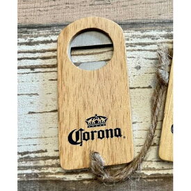 コロナビール 木製ボトルオープナー2（小）【代引不可】【着日指定不可】【corona メキシコ 栓抜き 雑貨 コロナ 海外 グッズ メール便】