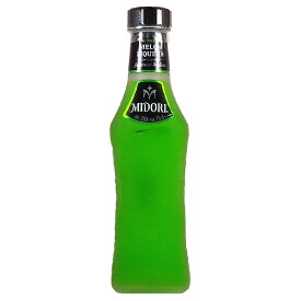 ミドリ メロンリキュール 20度 200ml［正規品］【果実 フルーツ ベビー ミニ ポケットサイズ リキュ－ル】