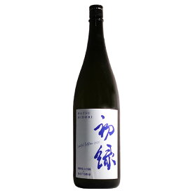 【要冷蔵】［限定］初緑 飛騨産山田錦×7号酵母 純米大吟醸 無濾過生原酒 1800ml【奥飛騨酒造 岐阜県 純米大吟醸酒 日本酒 一升瓶】