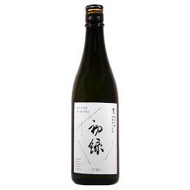 【要冷蔵】初緑 純米吟醸 無濾過生原酒 720ml【奥飛騨酒造 岐阜県 純米吟醸酒 日本酒 お酒】