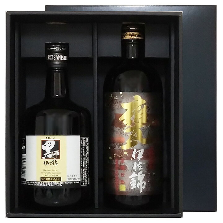 楽天市場】ギフトセット 芋焼酎 伊佐錦セットC（黒伊佐錦・甕伊佐錦 