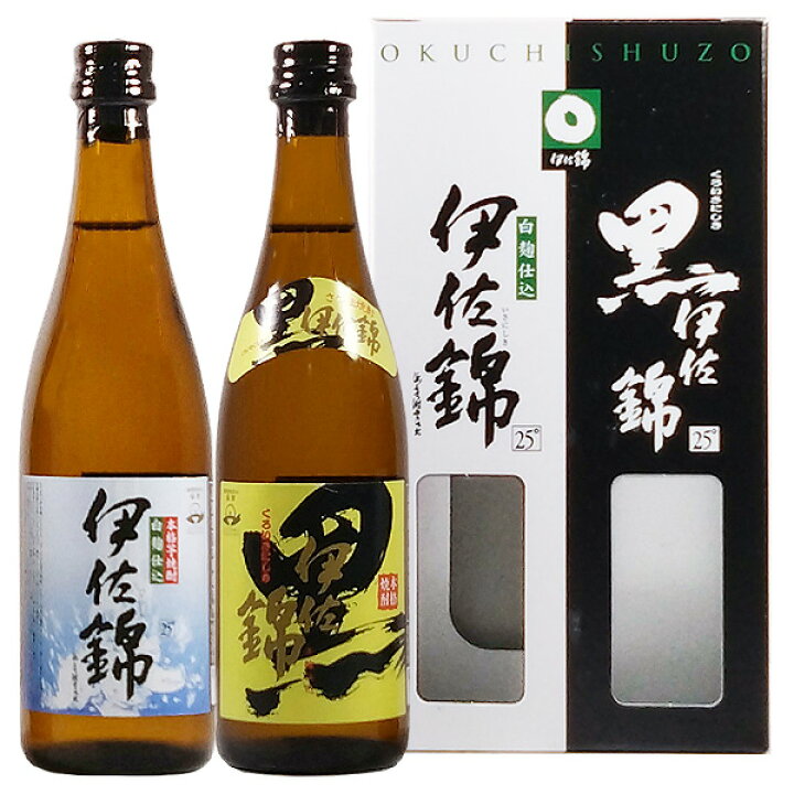 楽天市場】芋焼酎 白麹仕込伊佐錦・黒伊佐錦ミニチュアセット 25度 各 