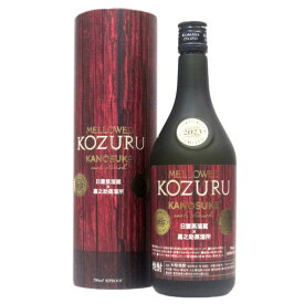 米焼酎 メローコヅル 嘉之助 カスク フィニッシュ 2023 41度 700ml【小正醸造 鹿児島県 米 焼酎 KOZURU 小鶴 ギフト 贈り物 父の日】