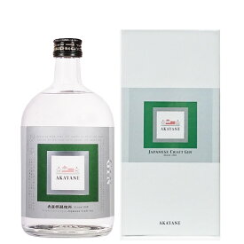 AKAYANE CRAFT GIN 緑茶 47度 720ml【佐多宗ニ商店 鹿児島県 スピリッツ ジン 国産 赤屋根 クラフト】