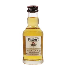 デュワーズ 18年 ミニチュア 40度 50ml［並行輸入品］【Dewar’s スコットランド ブレンデッド スコッチ ウイスキー ミニサイズ ポケット】