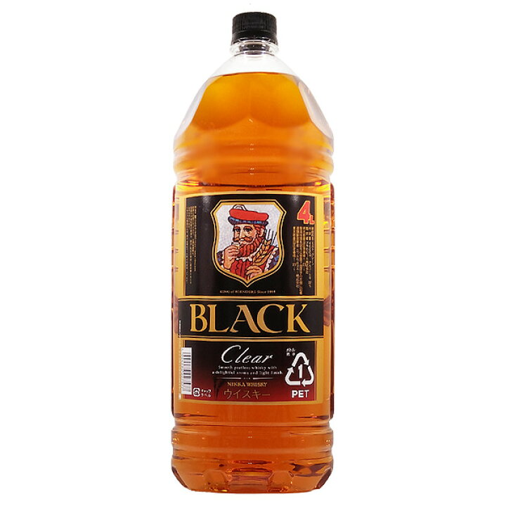 楽天市場】ブラックニッカ クリア 37度 4000ml【ニッカ ウイスキー 