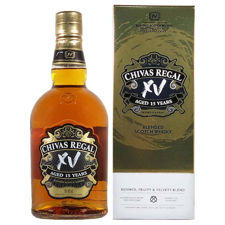 楽天市場】シーバスリーガル 15年 XV 40度 700ml［並行輸入品 