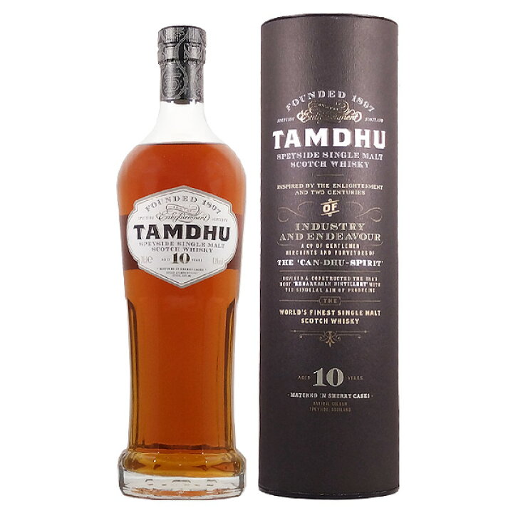 楽天市場】タムデュー 10年 43度 700ml［並行輸入品］【シングルモルト 