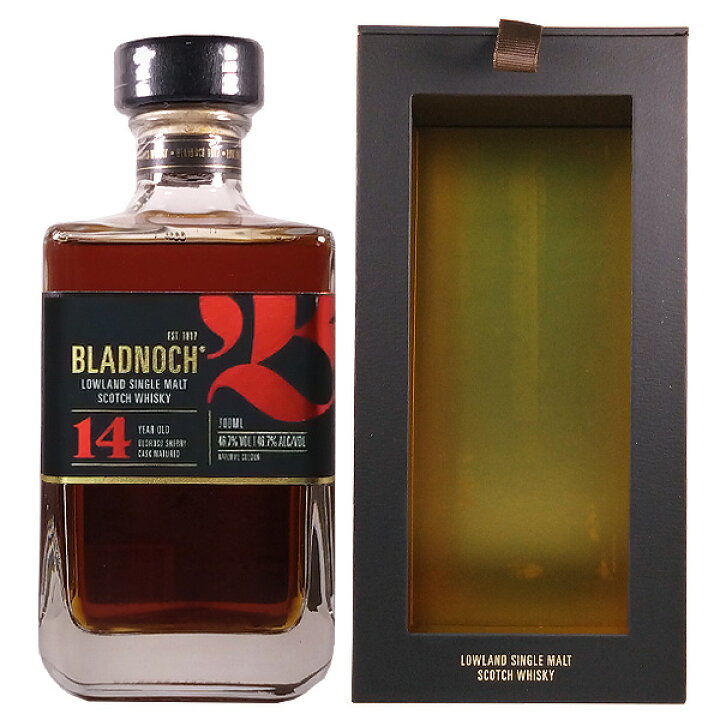 楽天市場】ブラドノック 14年 46.7度 700ml【BLADNOCH スコットランド 