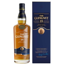 ザ グレンリベット 18年 40度 700ml【THE GLENLIVET スコットランド シングルモルト スコッチ ウイスキー スペイサイド モルト グレンリヴェット】