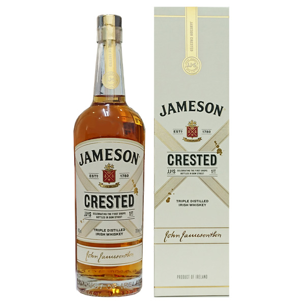ジェムソン クレステッド 40度 700ml [並行輸入品]【アイルランド アイリッシュ ウイスキー】