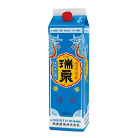 【泡盛】瑞泉 30度 1.8L パック 1800ml 焼酎 瑞泉酒造
