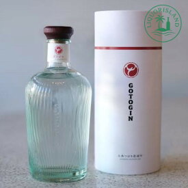 【予約商品 2026年10月製造分】ゴトジン ギフトボックス入り 1本 GOTOGIN the origin 五島つばき蒸溜所 クラフトジン 椿 箱入り 製造後入荷次第のお届けになります