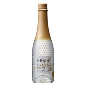 【清酒】上善如水 スパークリング 360ml 瓶 白瀧酒造