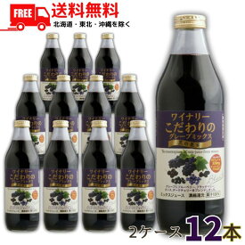 送料無料 アルプス ワイナリーこだわりのグレープミックス 黒の果実 1L 瓶 2ケース 12本 アルプスワイン【東北・北海道・沖縄・離島の一部を除く（東北は400円、北海道・沖縄はプラス1200円いただきます）】