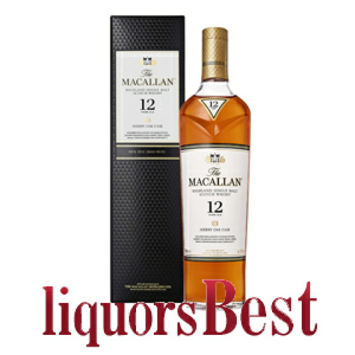 楽天市場】【3/20(木)全品P2倍】マッカラン 12年 シェリーオーク 700ml 