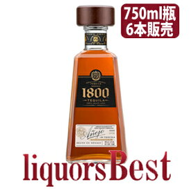【送料無料】■6本ケース販売 正規品 クエルボ 1800 アネホ テキーラ 40度 750mlx6本/ケース【北海道・沖縄県・クール便は送料無料対象外】 [リカーズベスト][全品ヤマト宅急便配送][スピリッツ カクテル]
