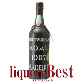 ★お取り寄せ品★ ドリヴェイラ　マデイラ・ブアル1987 750ml ＜要7〜10日営業日＞_[リカーズベスト]_[全品ヤマト宅急便配送] マデイラ マディラ ワイン MADEIRA DOLIVEIRA BUAL WINE