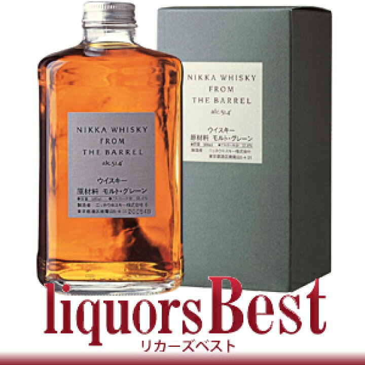 楽天市場】化粧箱入 ニッカ フロム ザ バレル 51度 500ml※御一人様6本 