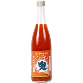 しあわせ果実 レッドグレープフルーツサワーの素 720ml 25度 リキュール liqueur 果実 果肉 鬼おろし 生搾りより生搾り！ チューハイ 4合瓶 カクテル 家飲み 宅飲み パーティ 飲み会 リモート飲み ギフト プレゼント 手土産 御祝 御礼 父の日 母の日