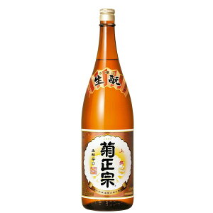 菊正宗 上撰 本醸造酒 1800ml 日本酒 贈答 奉献 奉納 熱燗 ぬる燗 冷酒 縁起物 御祝 めでたい 贈り物 贈答用 季節のご挨拶 ハレの日 感謝 大切な人へ 手持ち のし お中元 お歳暮