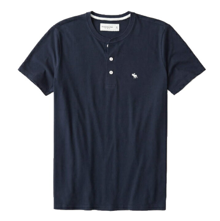 楽天市場 メール便送料無料 Abercrombie Fitch アバクロ メンズヘンリーtシャツ Icon Henry Shirt Smtb K W1 生活空間 ランラン