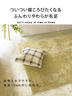 P5倍★RANRANスペシャルセール★卸値価格!!数量限定!!ラグマットマットシャギーミックス北欧洗えるウオッシャブルシェル約130×190cm【北欧グリーンじゅうたん絨毯玄関】【】