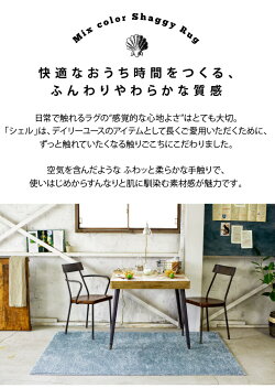 P5倍★RANRANスペシャルセール★卸値価格!!数量限定!!ラグマットマットシャギーミックス北欧洗えるウオッシャブルシェル約130×190cm【北欧グリーンじゅうたん絨毯玄関】【】
