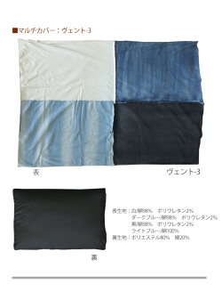 マルチカバーデニムファブリックラグヴェントventoMサイズ:約125cm×185cm(サイズにゆがみあり注)一点一点色合いが多少違います。【】