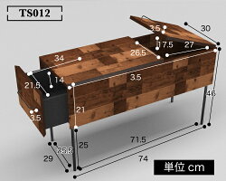 『テーブル/TS012』ビンテージヴィンテージカフェインダストリアルブルックリン男前インテリアシンプルウッド木製ダイニング【大型商品】