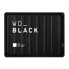 ウエスタンデジタル WD ポータブルHDD 2TB WD_BLACK P10 USB 3.2 Gen1 / 3年保証 【PS4 / Xbox Oneメーカー動作確認済】WDBA2W0020BBK-WESN