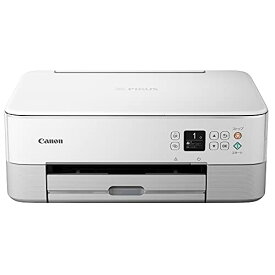 Canon プリンター A4インクジェット複合機 PIXUS TS5430 ホワイト 2021年モデル テレワーク向け 4色・一体型・対応インク