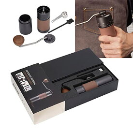コーヒーミル 手動 小型 コーヒーグラインダー 手挽き 粗さ調整可能 最大容量30g コーヒーのミル coffee grinder コーヒーミル