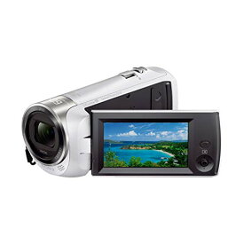 ソニー / ビデオカメラ / Handycam / HDR-CX470 / ホワイト / 内蔵メモリー32GB / 光学ズーム30倍 / HDR