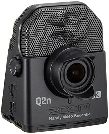 ZOOM ズーム ハンディビデオレコーダー ハイレゾ音質 フルHD 4倍鮮明な映像を記録 4K画質【メーカー3年延長保証付】 Q2n-4K