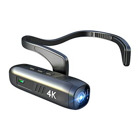ビデオカメラ ウェアラブル式ビデオカメラ Andoer 4K 30FPS ヘッド マウント カメラ ウェアラブル WiFi ビデオ カメラ ビデ