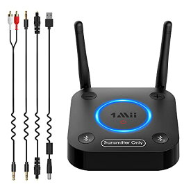 1Mii 5.2 Bluetooth トランスミッター テレビ オーディオ 送信機 ブルートゥース ワイヤレス 光デジタル 同軸 coaxial