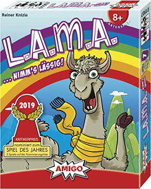 LAMA: AMIGO - Kartenspiel / ...NIMM`S LASSIG / 56 Karten 70 Chips 1 Spie