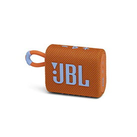 JBL GO3 Bluetoothスピーカー USB C充電/IP67防塵防水/パッシブラジエーター搭載/ポータブル/2020年モデル オレンジ