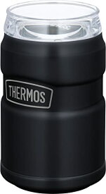 サーモス アウトドアシリーズ 保冷缶ホルダー 350ml缶用 2wayタイプ マットブラック ROD-0021 MTBK