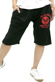 [マルカワジーンズパワージーンズバリュー] ショートパンツ メンズ 父の日 ギフト ハーフパンツ トレーニング カーボンブラック 大きいサイズ