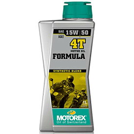 モトレックス(Motorex) デイトナ バイク用 エンジンオイル 4サイクル 15W-50 部分合成油 FORMULA 4T 1L 97804