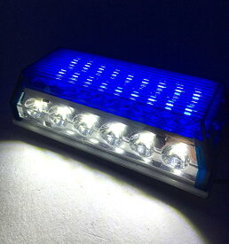 24V トラック 用 角型 24 LED サイド マーカー ランプ アンダー ダウン ライト 付き 10個 セット ホワイト ブルー アンバー