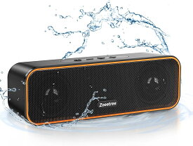 Bluetooth スピーカー ブルートゥーススピーカー IPX7防水 お風呂 ワイヤレススピーカー ステレオ ポータブルスピーカー 36時間連