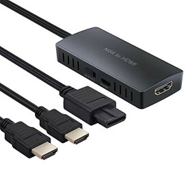 LiNKFOR N64 / GameCube/SNES to HDMI 変換アダプター N64 to HDMI 変換コンバーター 720P/10