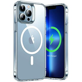 ESR iPhone 13 Pro Max ケース ハイブリッドケース HaloLock付き MagSafe対応 磁気充電 2022アップグレー