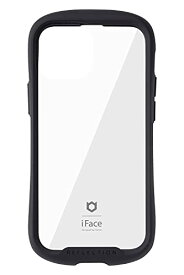 iFace Reflection iPhone 13 mini ケース クリア 強化ガラス (ブラック)【アイフェイス アイフォン 13mini